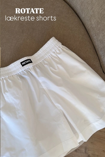 Rotate, Elasticated shorts, White